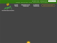 Tablet Screenshot of mountainmeadow.com